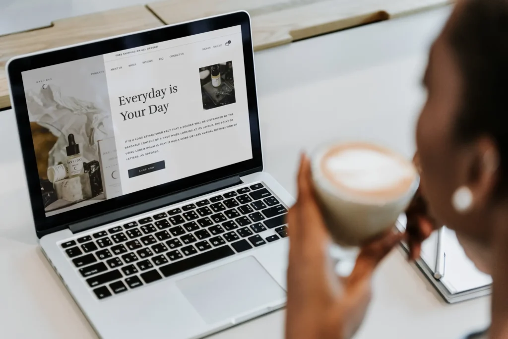 Website und Onlineshop der CBD-Öl-Marke Day2Day